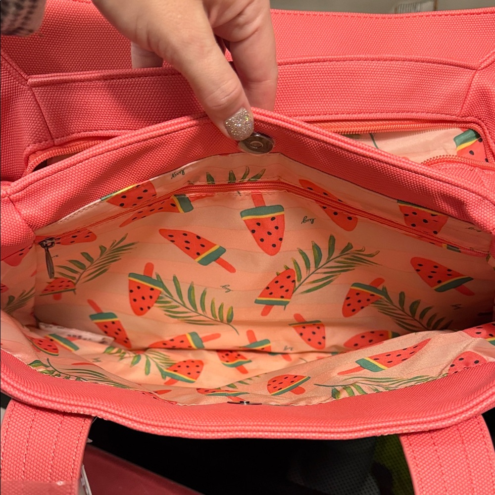 Lug Tempo Tote Bag in Watermelon Ice Pop - Picture 9 of 15